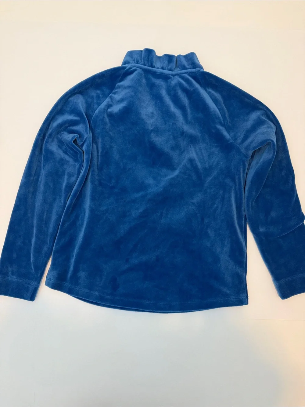 Lilly Pulitzer Royal Blue Plush Half-Zip Pullover